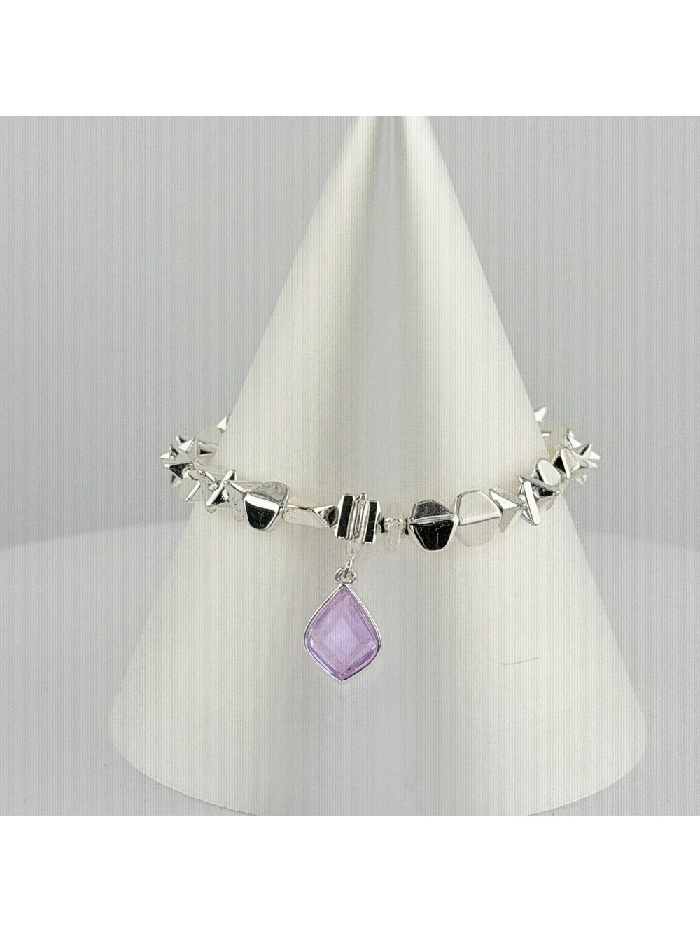 Bomb Party Single Stack Bracelet - on Silver Plating #197